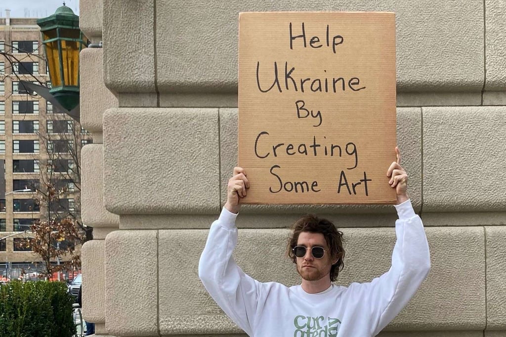 HOW TO SUPPORT PROSPECT 100’S WINNING NFTS, IN AID OF UKRAINE