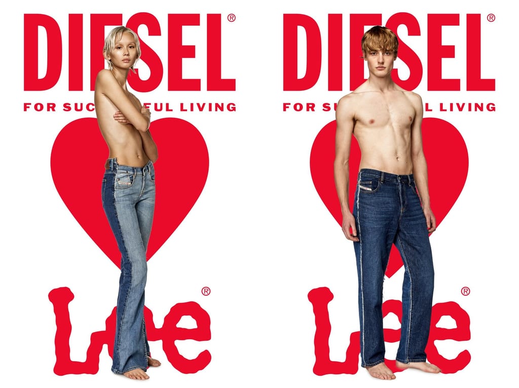 DIESEL❤️VES LEE® doubles down on denim together