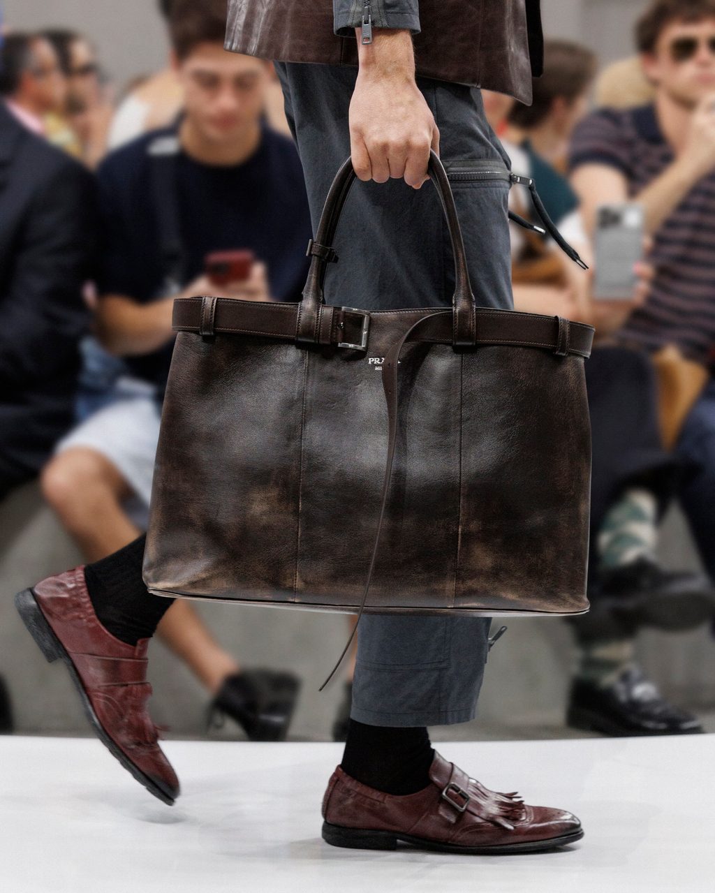 Prada Uomo SS25 is living in our head rent-free