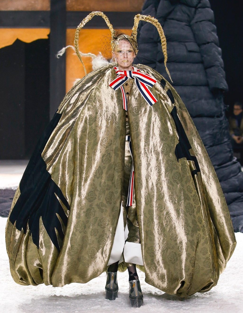 Thom Browne FW24 was a snowy escape into the land of Poe