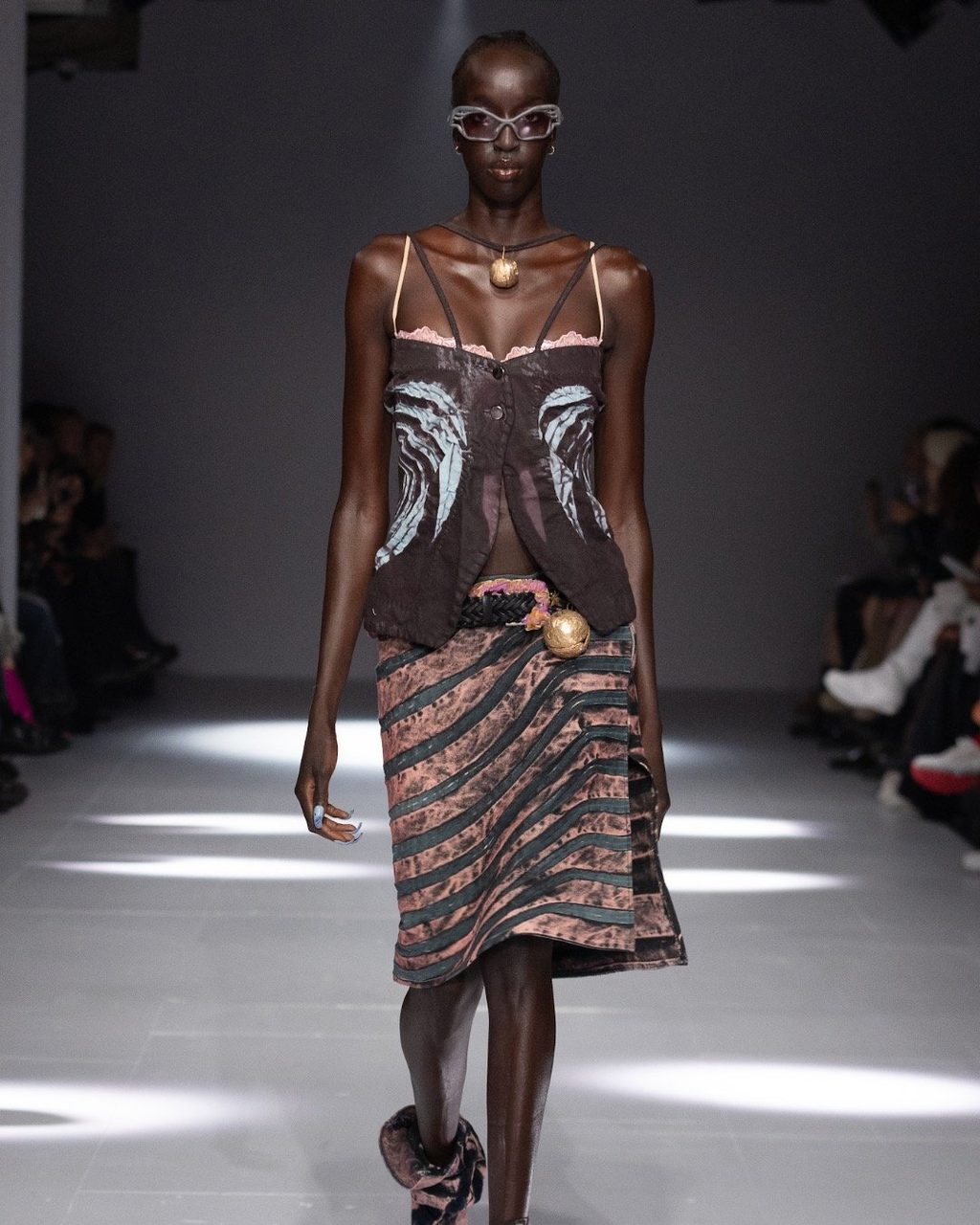 Masha Popova gave MTV ‘It-girl’ realness for FW24