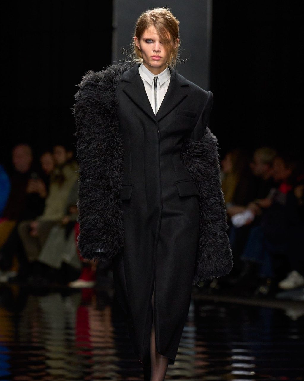 Office-core from the future at SPORTMAX FW24