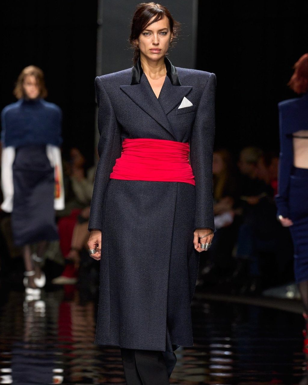 Office-core from the future at SPORTMAX FW24