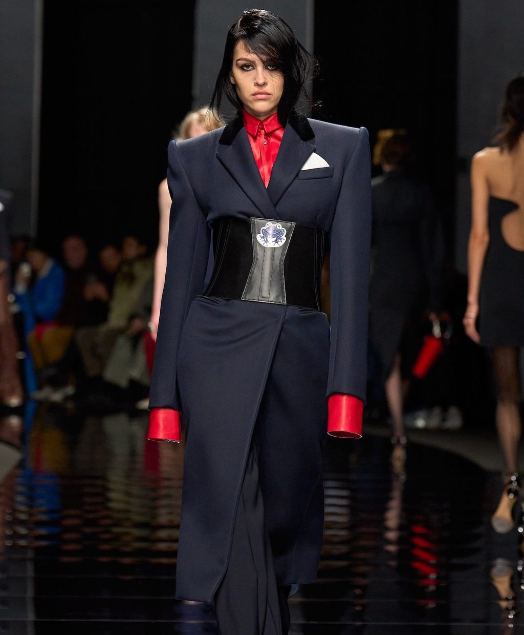 Office-core from the future at SPORTMAX FW24