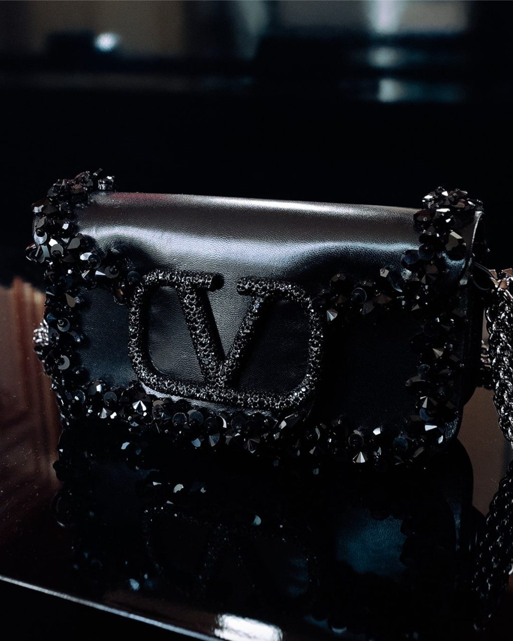 We went to the Valentino Le Noir re-see with Lyas