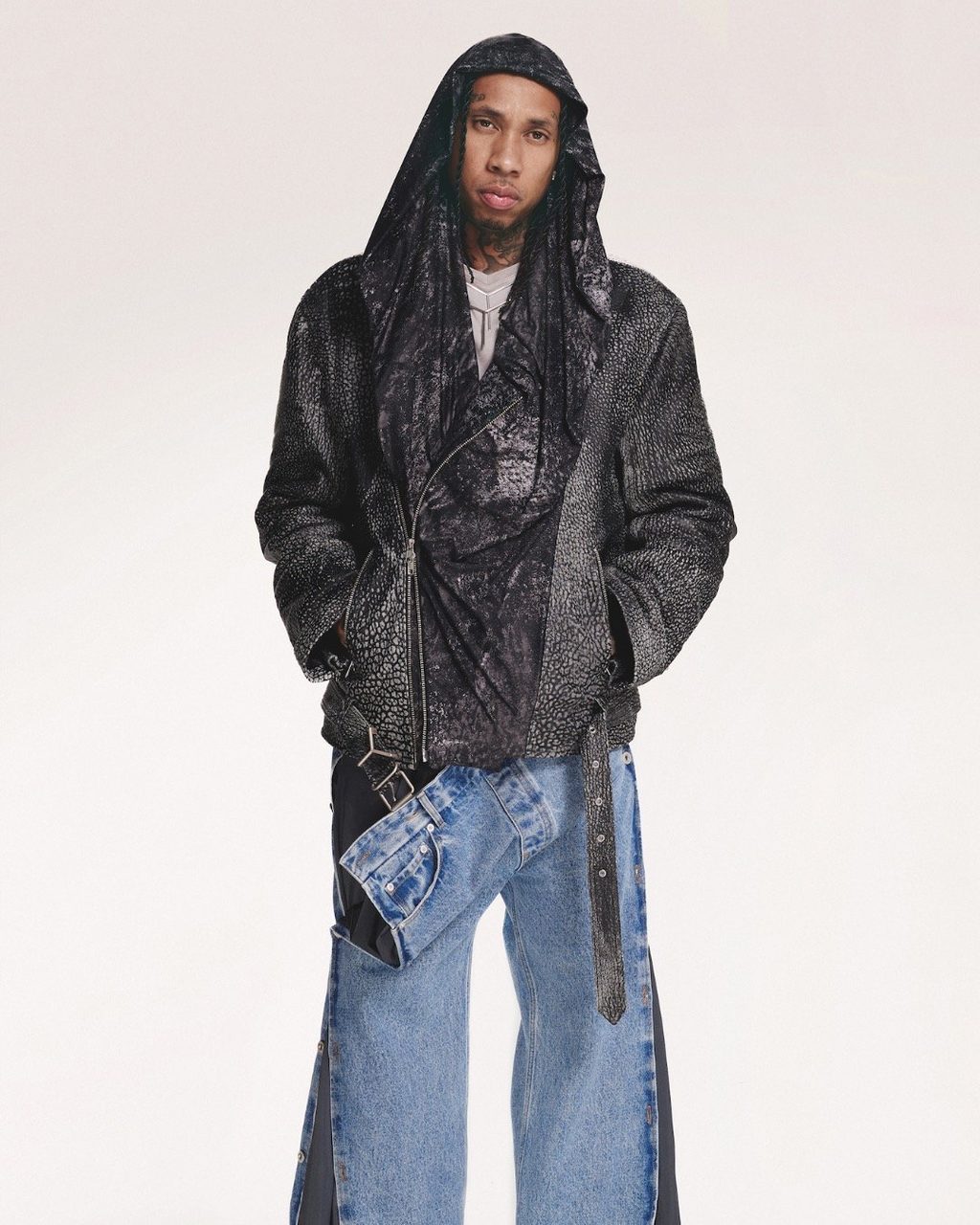 Ye, Charli XCX & Irina Shayk model in Y/PROJECT's FW24 look book