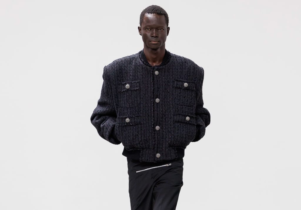 Mass production was on the JORDANLUCA mood board for SS25