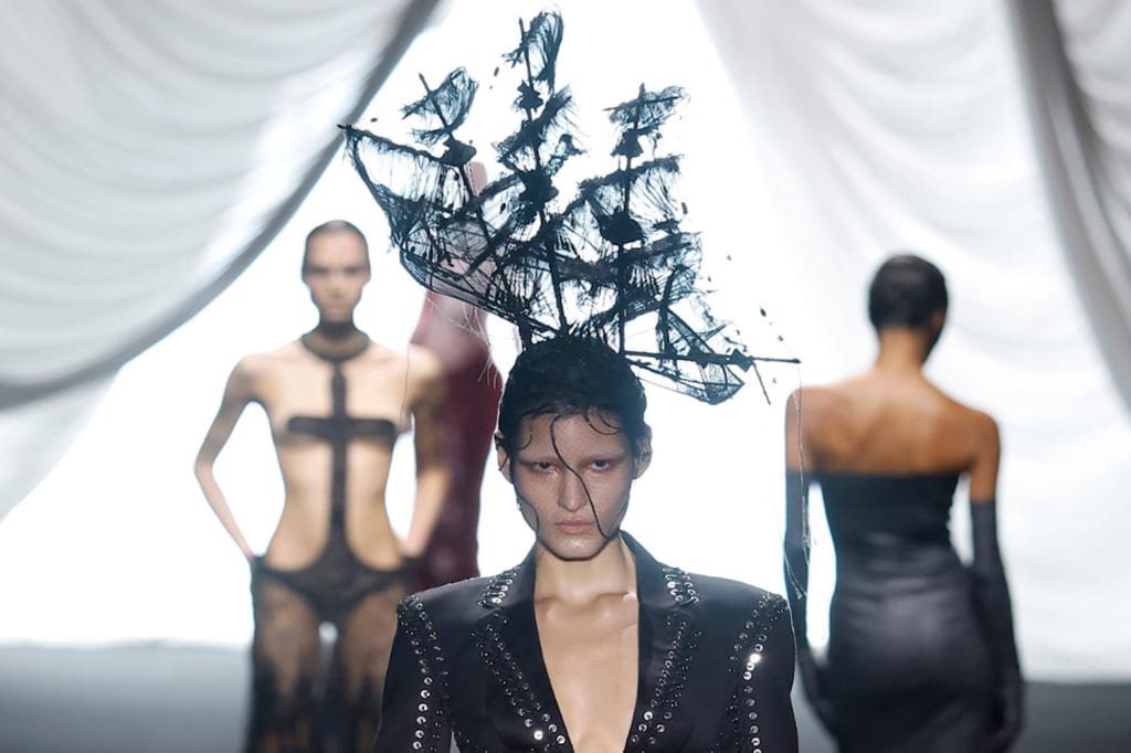 Ludovic de Saint Sernin for Jean Paul Gaultier Haute Couture hit different