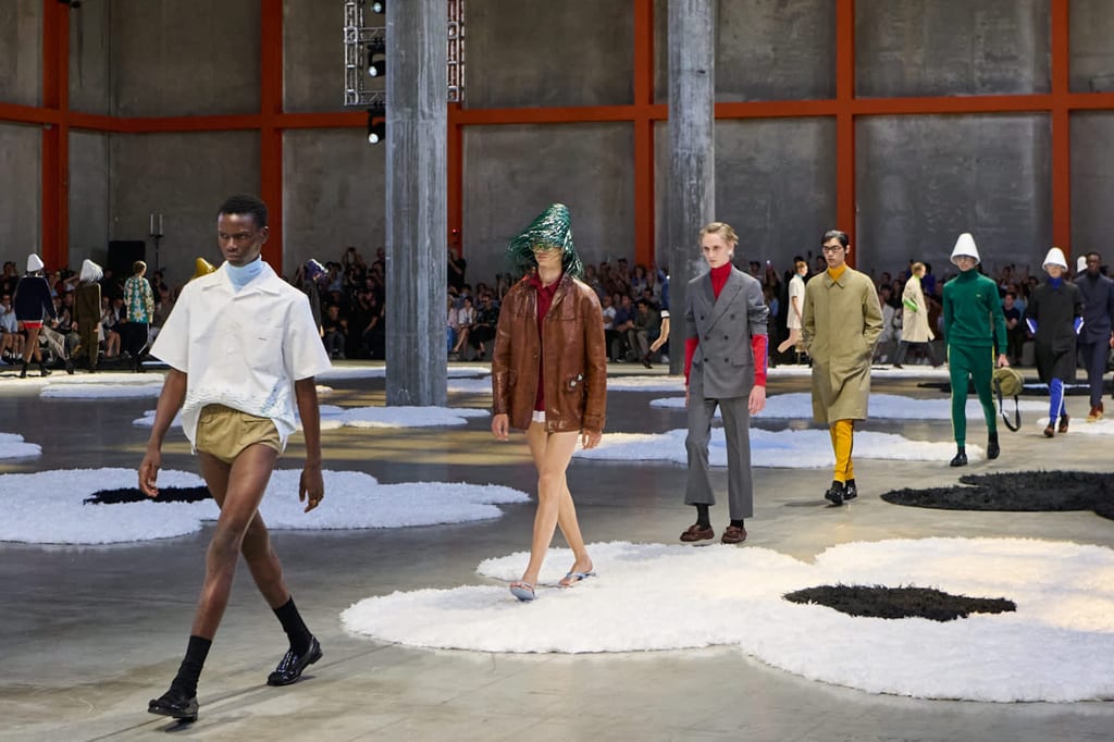 Miuccia and Raf kicked off a new era at Prada SS26