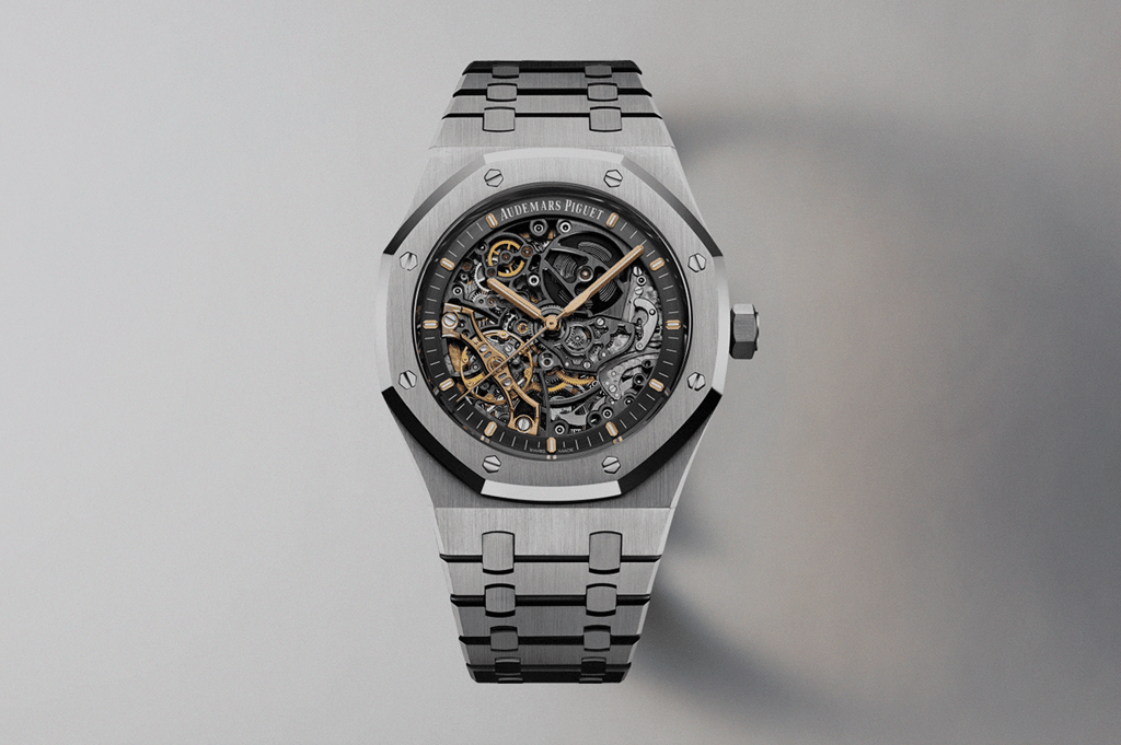 ROYAL OAK DOUBLE BALANCE WHEEL OPENWORKED