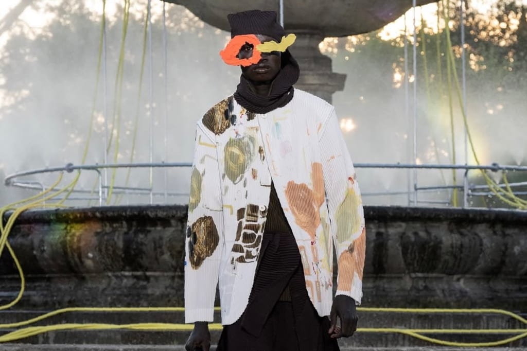 Homme Plissé Issey Miyake just took over Pitti Uomo 2025