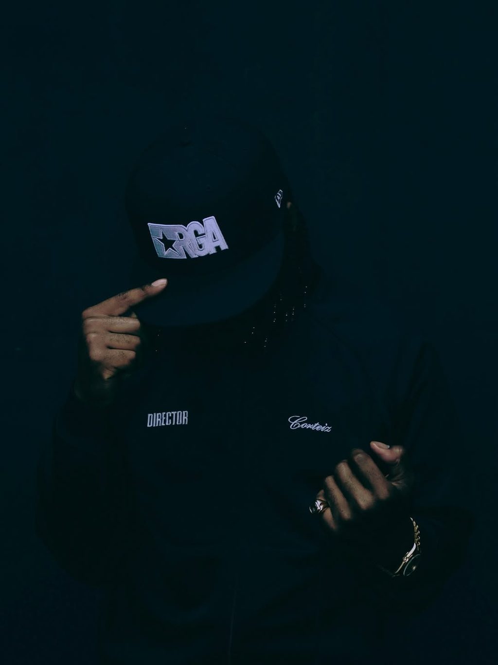 Gabriel Moses photographed himself for his new Corteiz collaboration