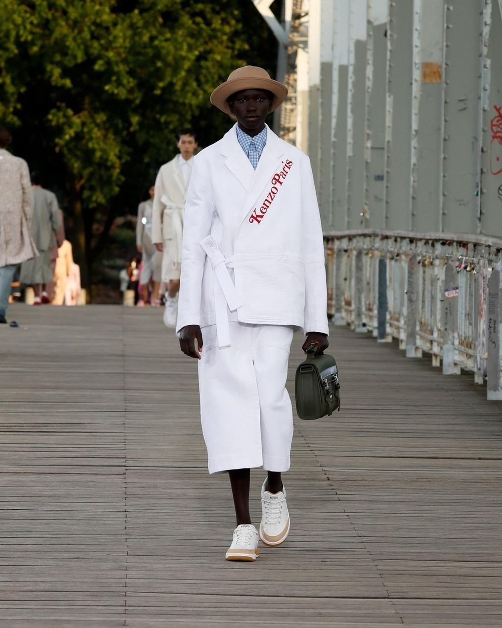 NIGO GAVE US FLORALS FOR KENZO’S SPRING SHOW, BUT WE’RE INTO IT