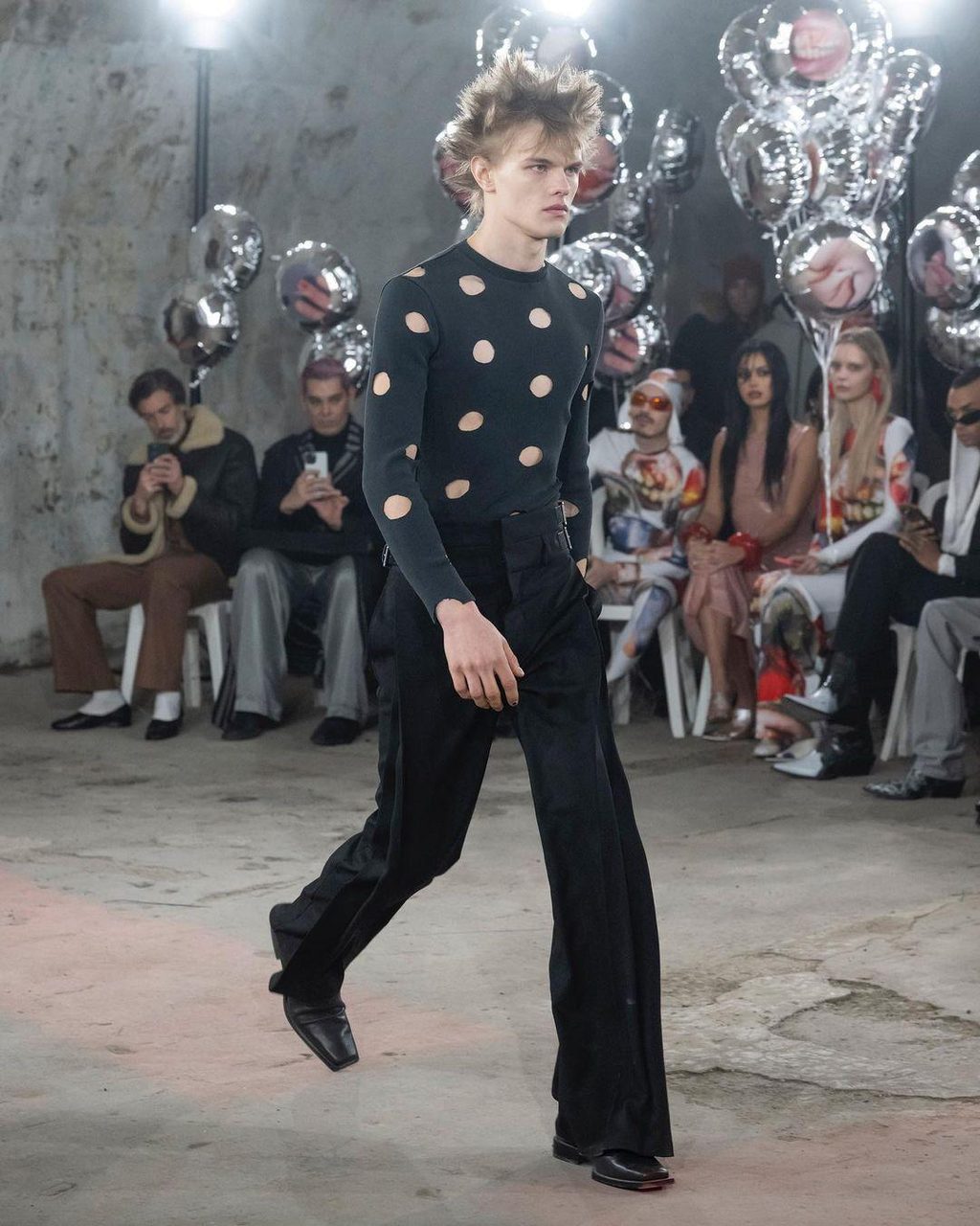 JORDANLUCA Fall/Winter 2024 was a mega birthday bash