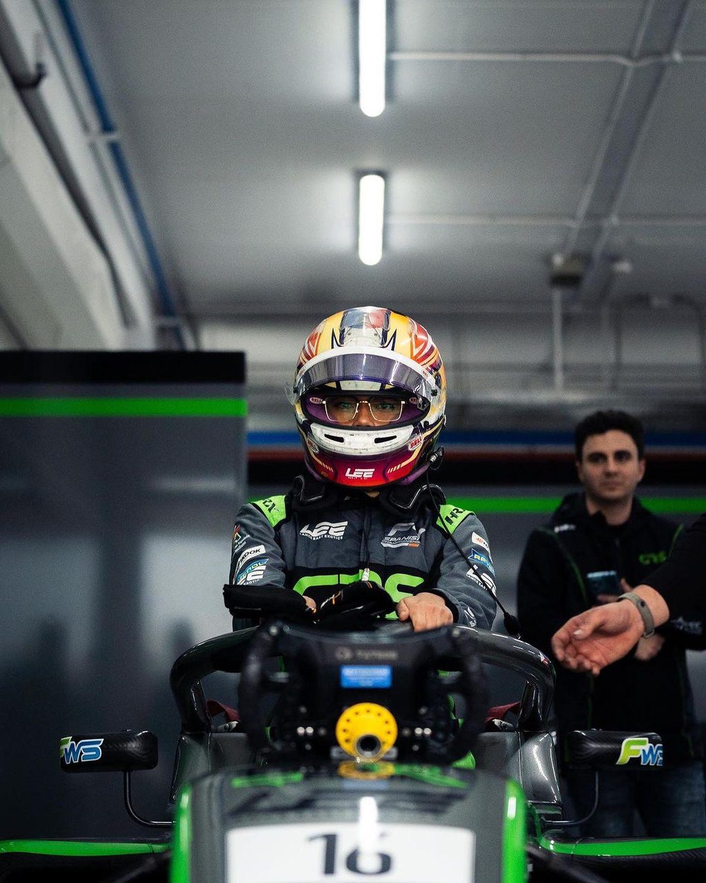 F1 racer Bianca Bustamante chats dream cars, driving playlists, & next steps