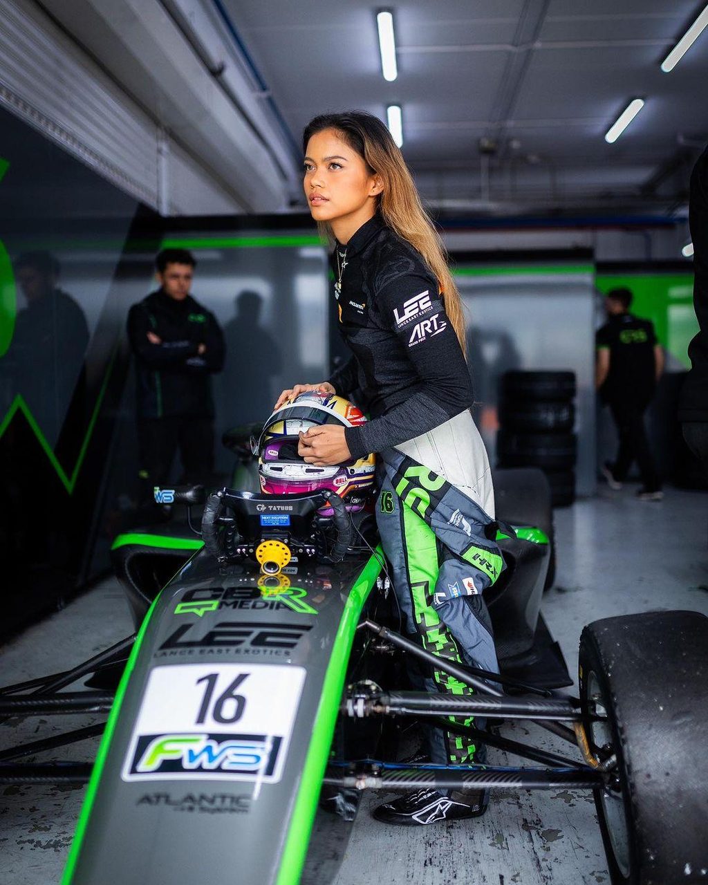 F1 racer Bianca Bustamante chats dream cars, driving playlists, & next steps