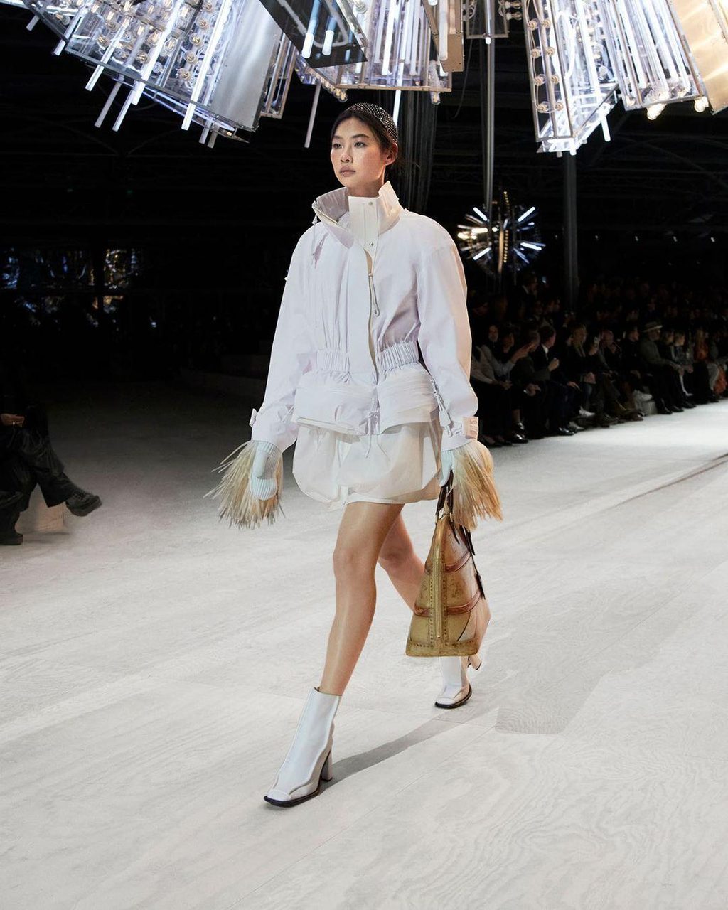 It was a big night for Nicolas Ghesquière: closing off fashion month & celebrating 10 years at Louis Vuitton