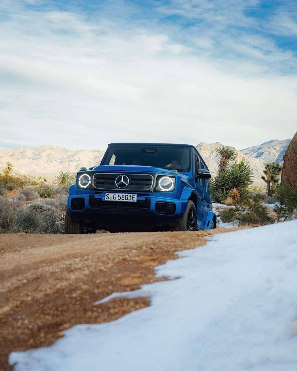 We hit up L.A. for a first look at Mercedes-Benz’ electric G-Class