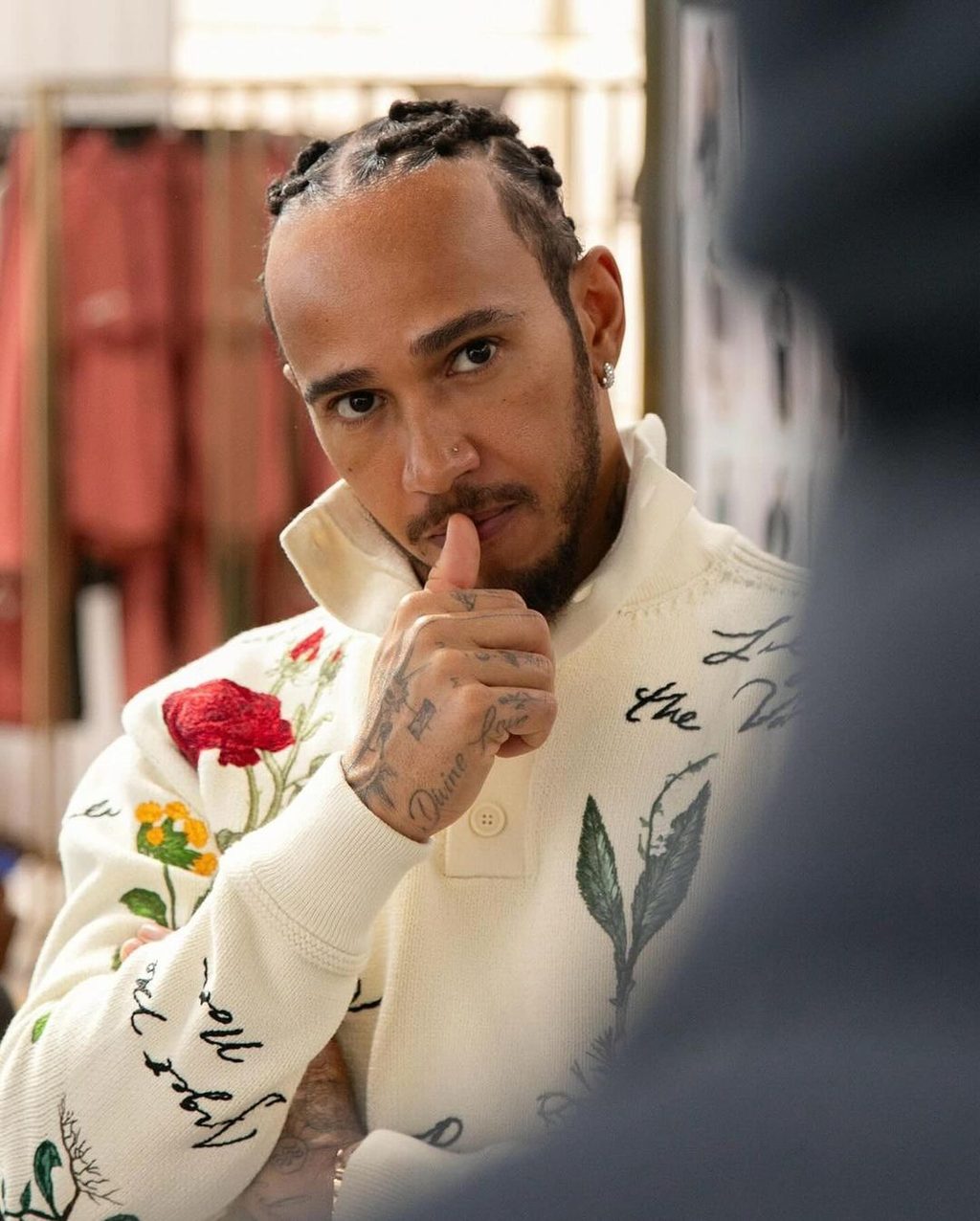 Lewis Hamilton is going full-throttle with Dior