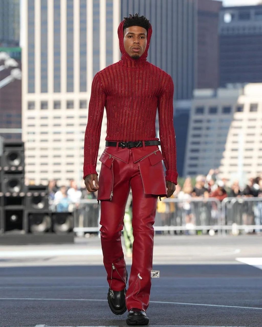 Off-White SS25 looked to America and Africa for its NYFW debut