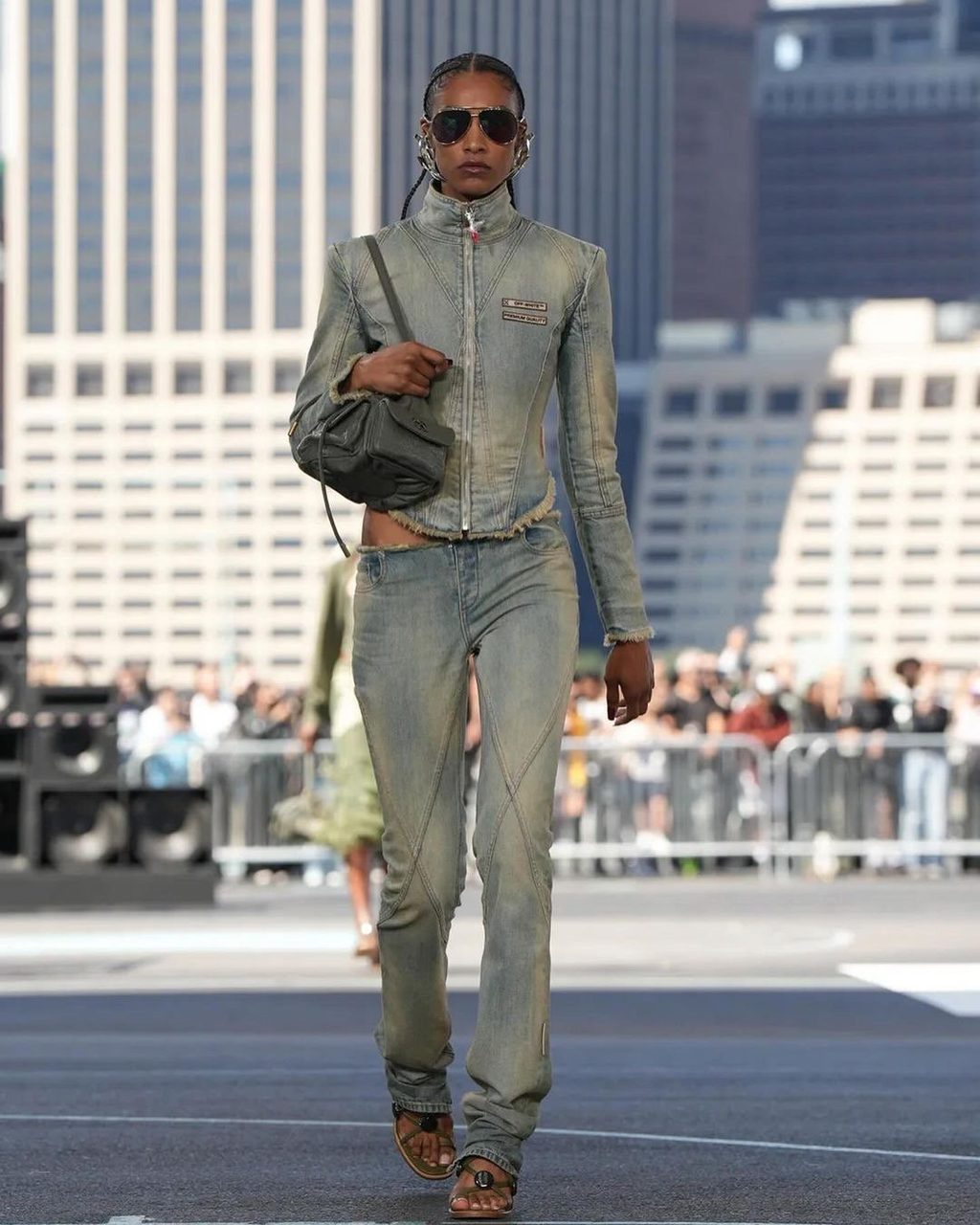 Off-White SS25 looked to America and Africa for its NYFW debut
