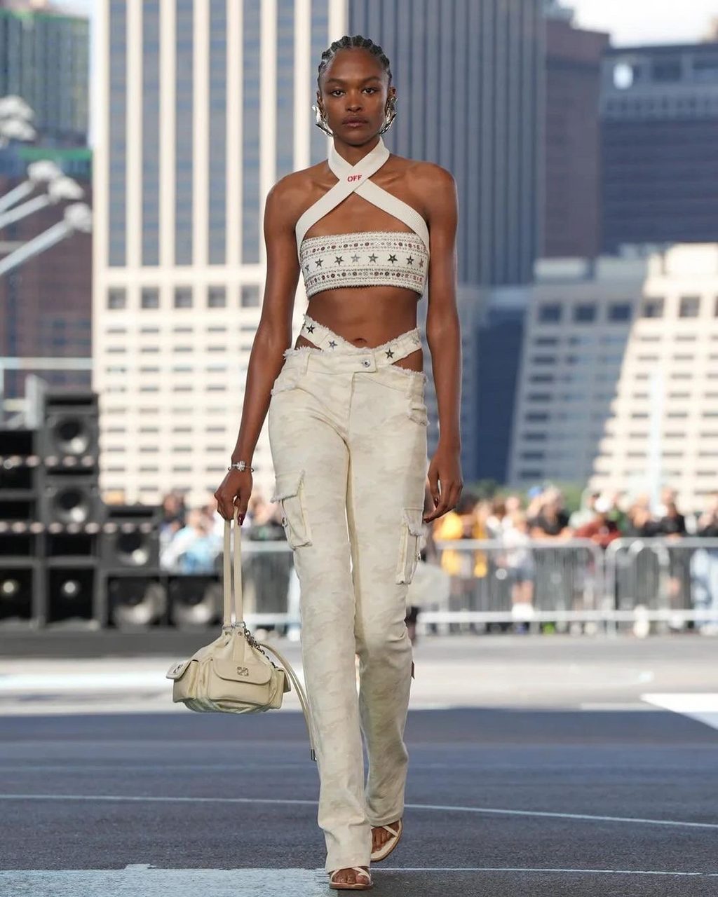 Off-White SS25 looked to America and Africa for its NYFW debut