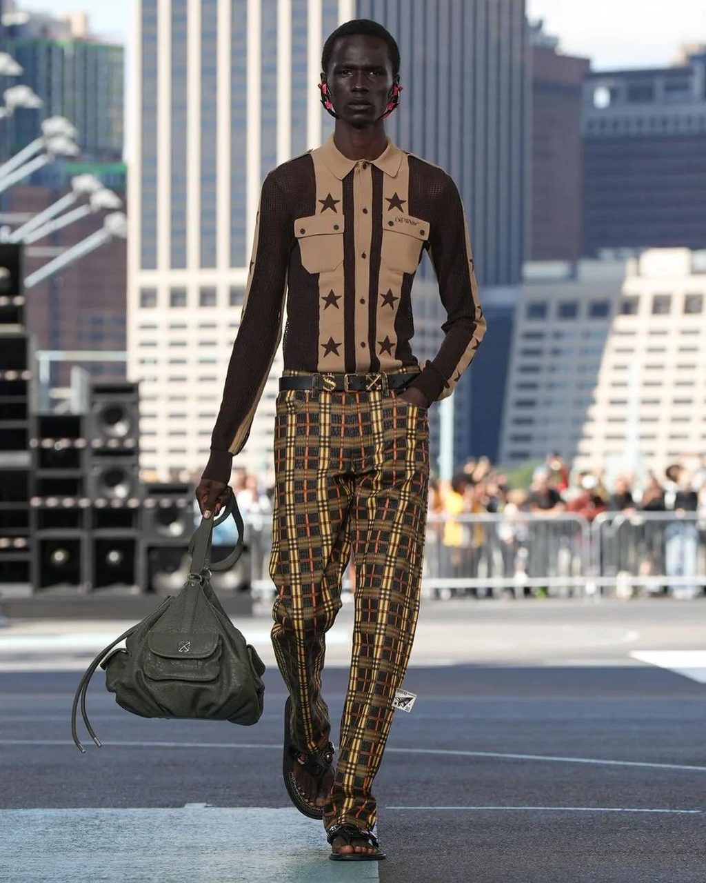 Off-White SS25 looked to America and Africa for its NYFW debut