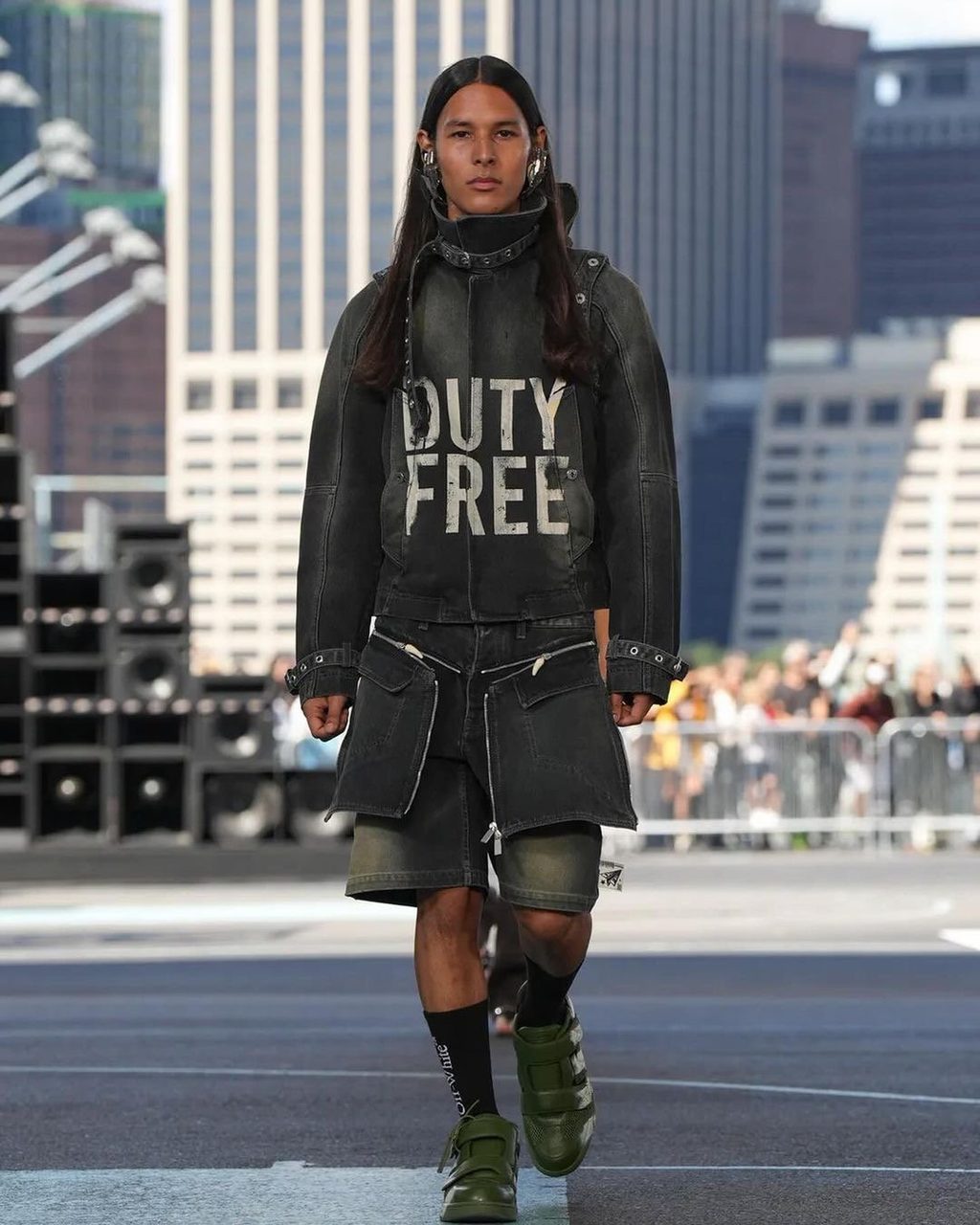 Off-White SS25 looked to America and Africa for its NYFW debut