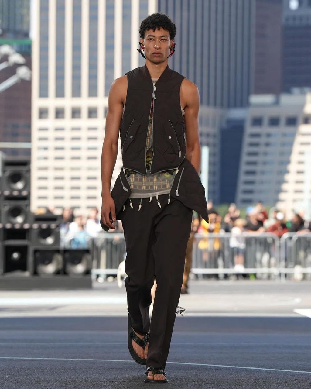 Off-White SS25 looked to America and Africa for its NYFW debut