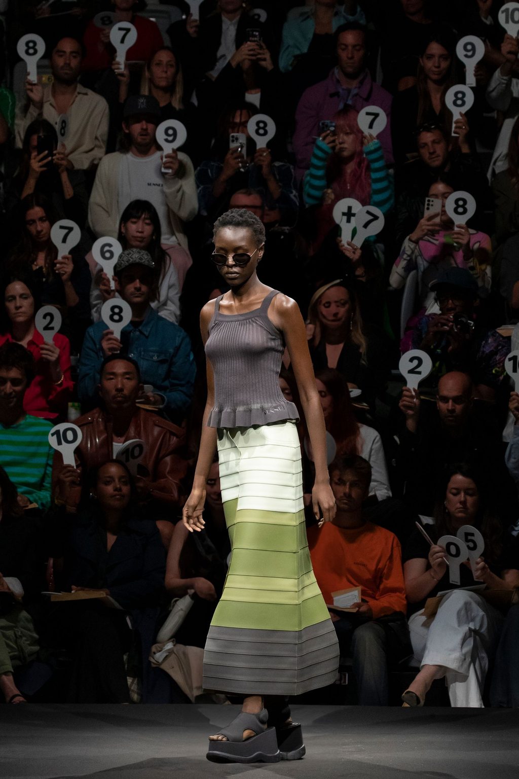 Everyone was a fashion critic at SUNNEI SS24