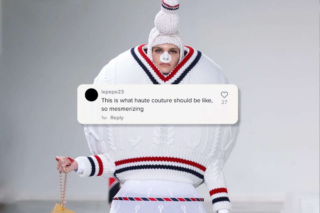 CULTED COMMUNITY TALKS: THOM BROWNE’S SURREAL SHOW