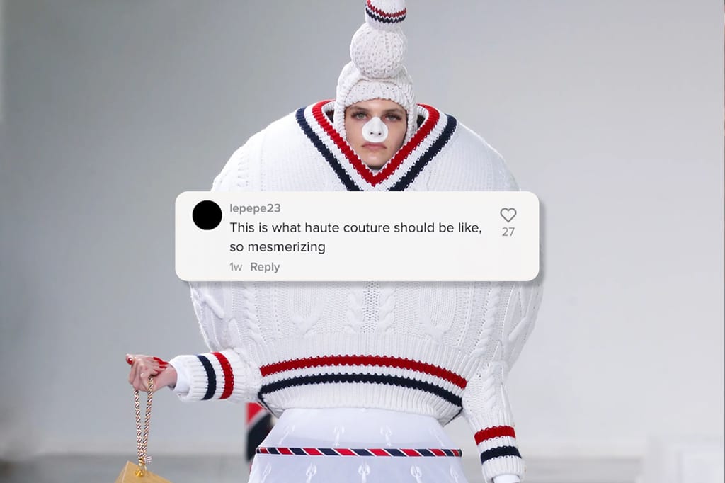 CULTED COMMUNITY TALKS: THOM BROWNE’S SURREAL SHOW