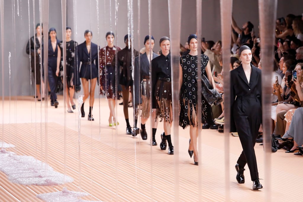 Prada Donna SS24 was a dark & beautiful slime-filled fantasy