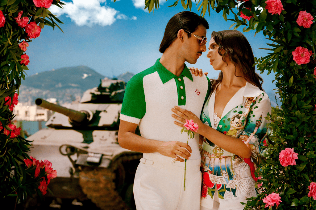 Casablanca FW23 “Love Against War” Campaign: once is a mistake, twice is a choice