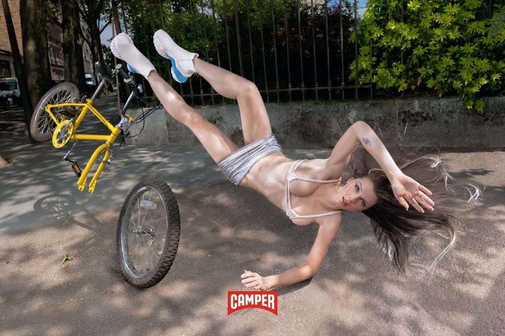 Julia Fox puts the camp in Camper for FW23