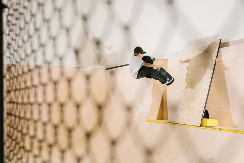 CONS skater Diggs English talks skating and Converse ahead of new exhibition "Skateboard" at the Design Museum