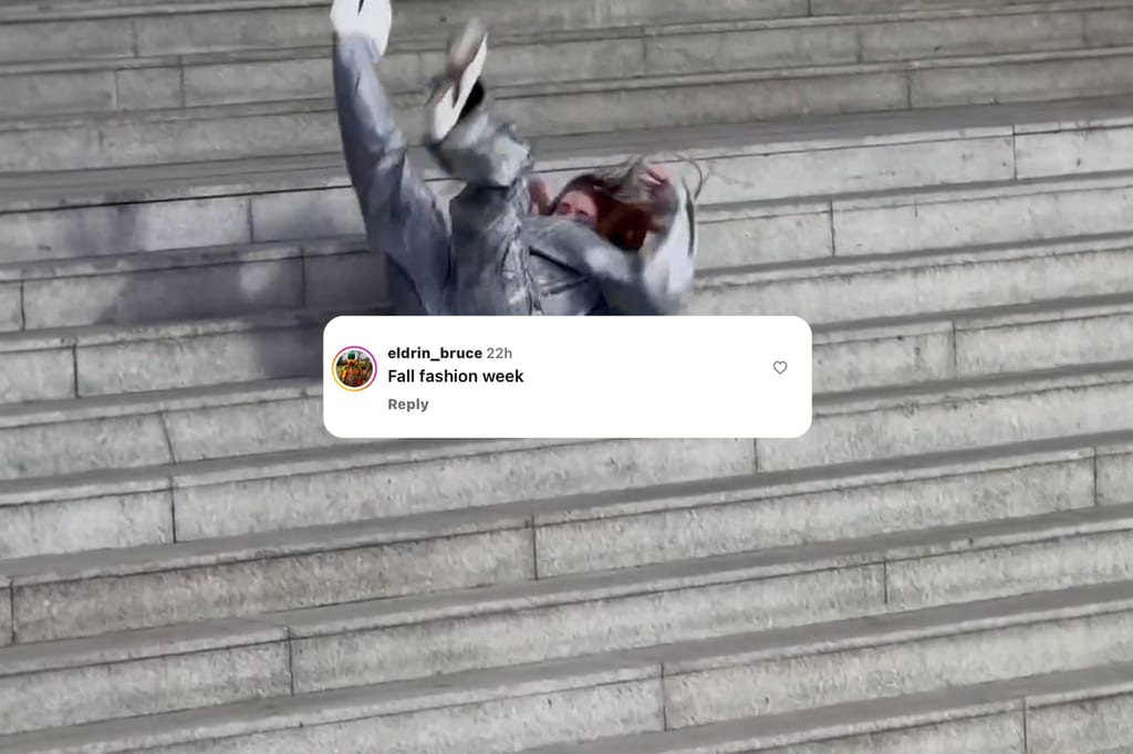 Culted Community talks: is the Marc Jacobs girl who fell down the stairs okay?