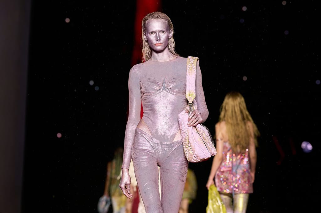 Glenn Martens’ Diesel SS24 show rewrote the runway rulebook