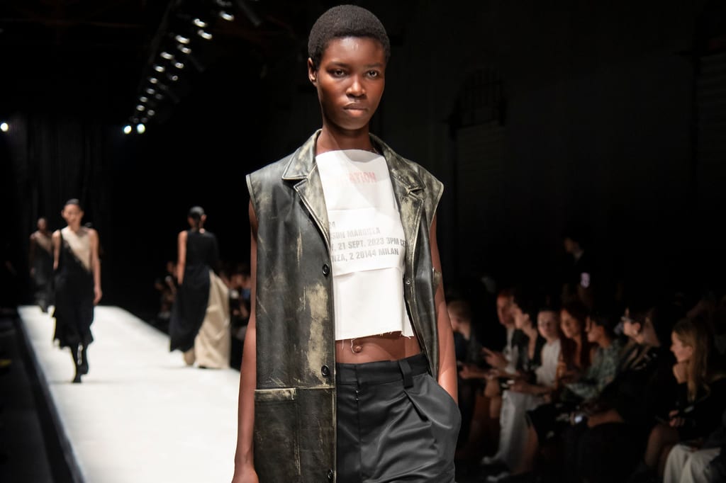 MM6 Maison Margiela brought deconstructed dressing to SS24