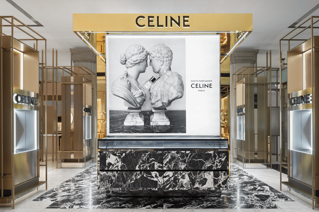 SMELLS LIKE LUXURY: INTRODUCING CELINE’S HARRODS PERFUME INSTALLATION