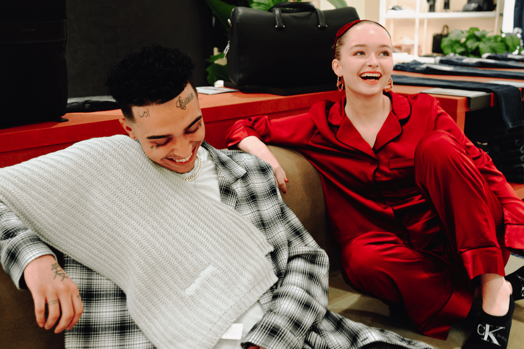WE WENT CHRISTMAS SHOPPING AT CALVIN KLEIN WITH DEYAZ & MATHILDE