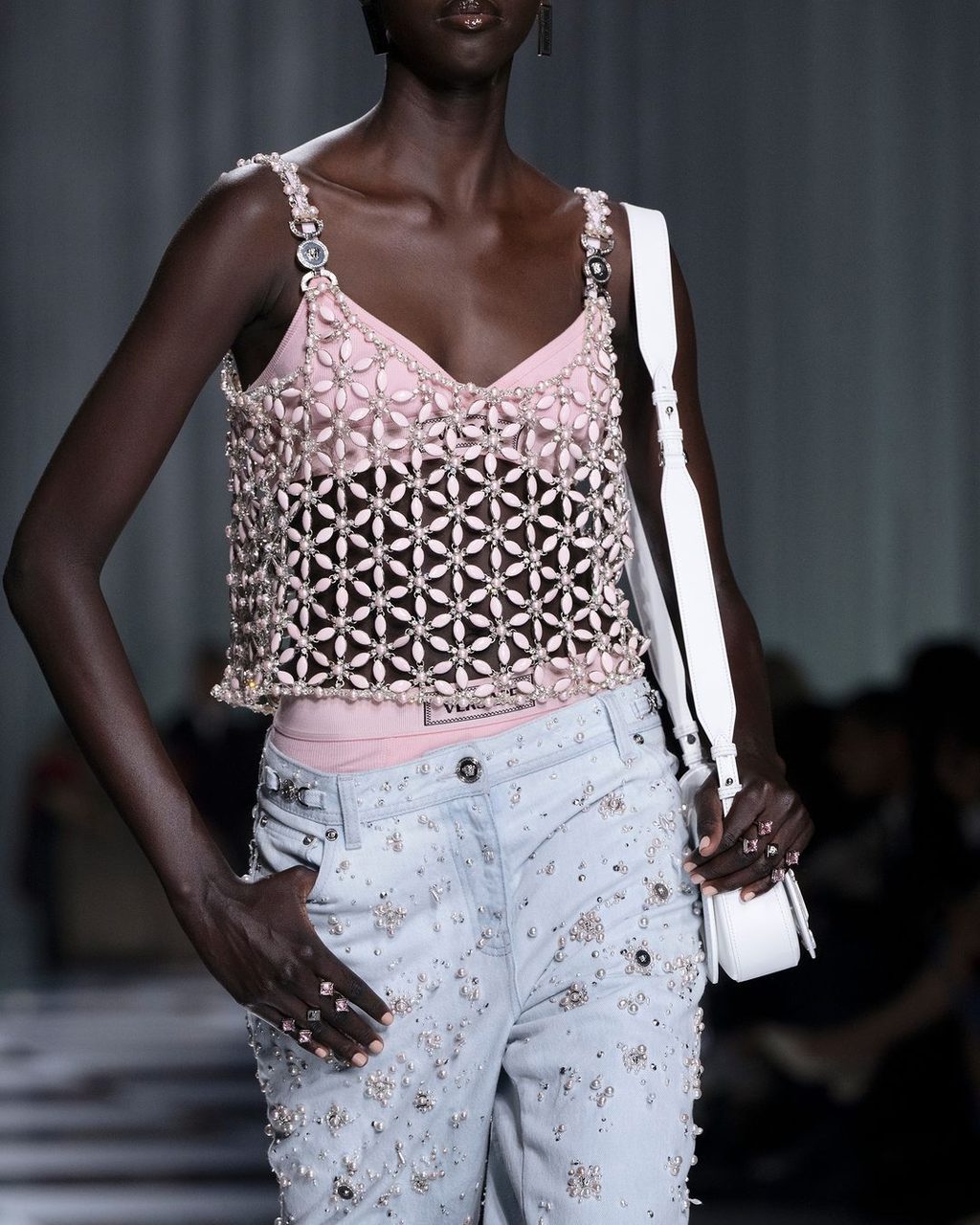 Swinging ‘60s Hollywood glam is Versace’s secret key