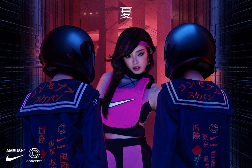 CONCEPTS FOR AMBUSH X NIKE: AN ODE TO TOKYO’S GIRL BOSSES