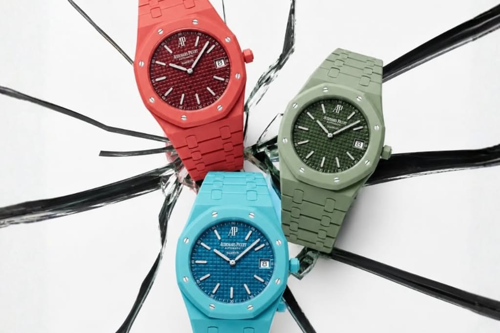 The Swatch x Audemars Piguet collaboration needs to come home with me