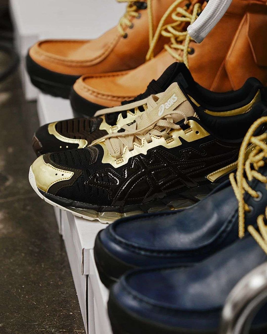 HYBRID SNEAKERS & MISMATCHING COLORWAYS: ASICS X GMBH SS22