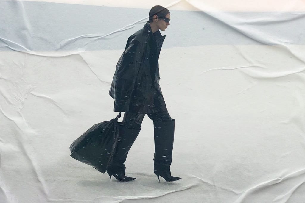 BALENCIAGA JUST HIT US WITH A TRIPLE-WHAMMY OF WEIRD