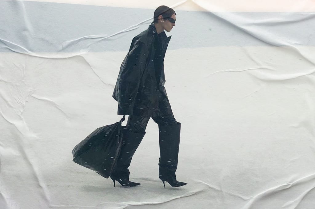 BALENCIAGA JUST HIT US WITH A TRIPLE-WHAMMY OF WEIRD