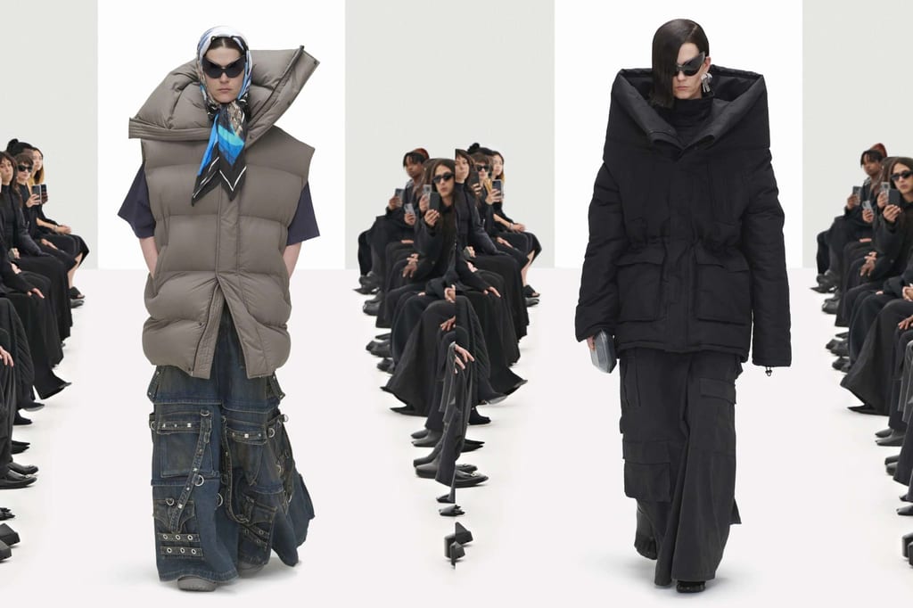 CLONES, DEEP FAKES AND GUCCI COUNTERFEITS: WHAT IS REAL IN BALENCIAGA’S SPRING 2022 SHOW?