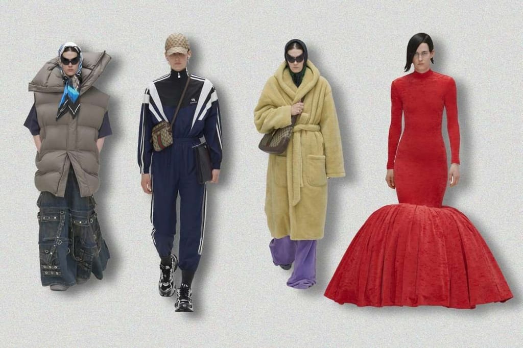 CLONES, DEEP FAKES AND GUCCI COUNTERFEITS: WHAT IS REAL IN BALENCIAGA’S SPRING 2022 SHOW?