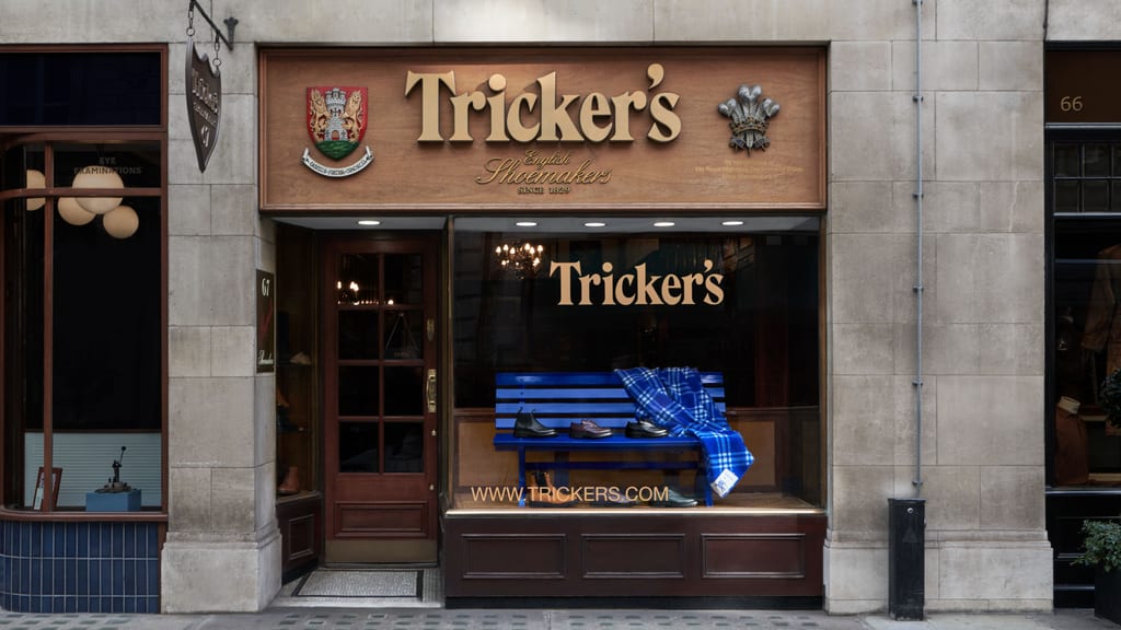 Burberry Tricker's Collaboration Winter 2023 Runway Daniel Lee Formal Footwear